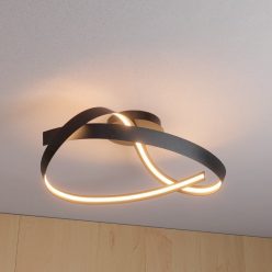 IMPULS LED mennyezeti lámpa, matt arany, 60 cm