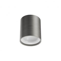   HERA LED mennyezeti lámpa, Foggy nickel, 65x75 mm, 3000K melegfény