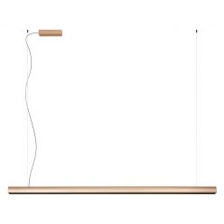 LED függőlámpa, CITYLINE, silvewr-coffee, 150 cm