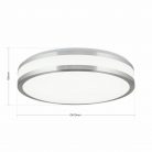 NEDO modern LED mennyezeti lámpa, 1700Lm