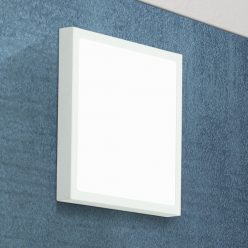 LERO modern LED mennyezeti lámpa, fehé, 23cm, szögletes