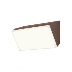   JAPO  kültéri LED  fali lámpa sötétbarna 18x10 cm, IP54 12W/4000K