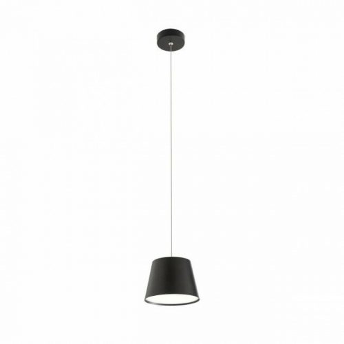 PESCAR modern LED függőlámpa fekete/fekete, 150cm