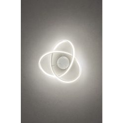   SCARABOCHIO Modern LED mennyezeti lámpa matt fehér/opál, 26cm