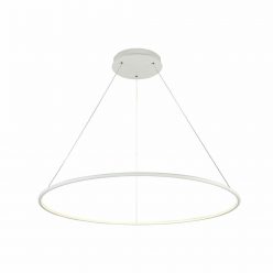 NOLA modern LED csillár, fehér 3800 lm, d:100 cm