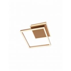 PRISMA modern LED mennyezeti lámpa, bronz, 2588lm