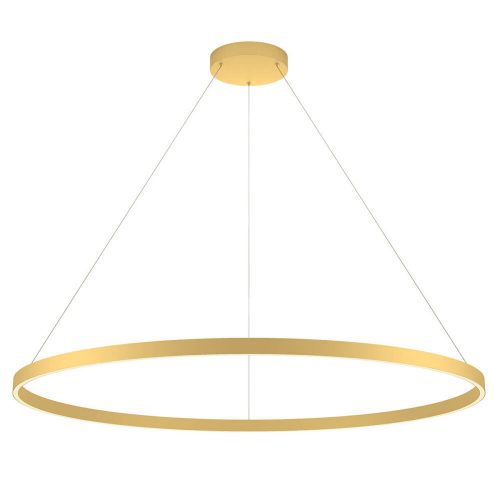 FEBE modern LED függőlámpa, arany, 120cm/4000K