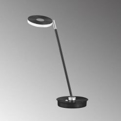   CCT LED Asztali lámpa, Dent , 1x LED 7,5 W , homok fekete /, 50614