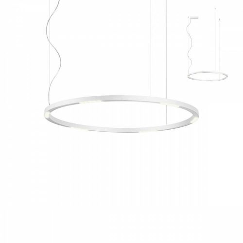 UNION LED csillár, fehér, 90 cm