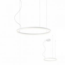 LED függőlámpa, ORBIT, ?60cm, fehér, dimmelhető