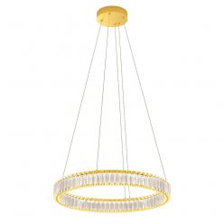 LED kristály függőlámpa, AKALA, 60 cm