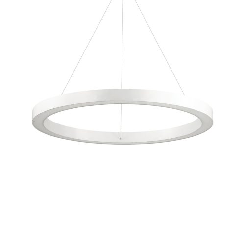 ORACLE modern LED függőlámpa, fehér, d:70 cm