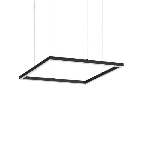 LED függőlámpa ORACLE SLIM, szőgletes, 50x50 cm, fekete