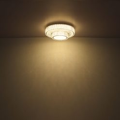 MUCKY LED mennyezeti lámpa, króm 3965 lumen